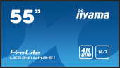 IIYAMA Monitor 55 cali LE5541UHS-B1 IPS,4K,18/7,LAN,USB,HDMI  - LE5541UHS-B1 - Zdjęcie 1