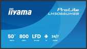 IIYAMA Monitor profesjonalny 50 cali LH5066UHSB-B1AG IPS,4k,800cd,1200:1,Android14,6.5ms   ,2xHDMI, USB-C, RJ45, 2xUSB, 2x10W, WiFi, iiSignage2, 4/32GB - LH5066UHSB-B1AG - Zdjęcie 3