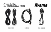 IIYAMA Monitor profesjonalny 50 cali LH5066UHSB-B1AG IPS,4k,800cd,1200:1,Android14,6.5ms   ,2xHDMI, USB-C, RJ45, 2xUSB, 2x10W, WiFi, iiSignage2, 4/32GB - LH5066UHSB-B1AG - Zdjęcie 5