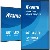 IIYAMA Monitor 65 cali LH6575UHS-B2AG,24/7,IPS,ANDROID.11,4K,  WiFi,         iiSignage2, FailOver, EShare, 24/7, full daisy chain  - LH6575UHS-B2AG - Zdjęcie 3