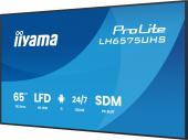 IIYAMA Monitor 65 cali LH6575UHS-B2AG,24/7,IPS,ANDROID.11,4K,  WiFi,         iiSignage2, FailOver, EShare, 24/7, full daisy chain  - LH6575UHS-B2AG - Zdjęcie 4