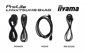 IIYAMA Monitor 65 cali LH6575UHS-B2AG,24/7,IPS,ANDROID.11,4K,  WiFi,         iiSignage2, FailOver, EShare, 24/7, full daisy chain  - LH6575UHS-B2AG - Zdjęcie 11