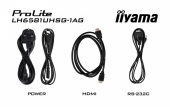 IIYAMA Monitor 65 cali LH6581UHSG-1AG 24/7,VA,ANDROID 14,4K, 2x10W, WiFi,    UCHWYT ŚCIENNY, 2xHDMI, USB-C, RJ45, IR, 2xUSB, WHITE  - LH6581UHSG-1AG - Zdjęcie 8