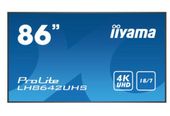 IIYAMA Monitor wielkoformatowy 85.6 cali LH8642UHS-B3 4K,18/7,SDM,IPS,LAN,PION,500cd/m2,OS8.0  - LH8642UHS-B3 - Zdjęcie 1