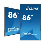 IIYAMA Monitor wielkoformatowy 85.6 cali LH8642UHS-B3 4K,18/7,SDM,IPS,LAN,PION,500cd/m2,OS8.0  - LH8642UHS-B3 - Zdjęcie 7