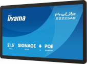 IIYAMA Monitor 21.5 cala ProLite S2225AS-B1 IPS,FHD,A14,24/7,RJ45,500cd2, USB-C,2x5W,iiSignage, WI-FI - S2225AS-B1P - Zdjęcie 2