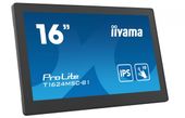 IIYAMA Monitor 15.6 cali T1624MSC-B1 IPS,poj.10pkt.450cd,24/7,media player,6H - T1624MSC-B1 - Zdjęcie 2