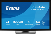 IIYAMA Monitor 24 cale T2438MSC-B2 IPS,FHD,DP,HDMI,2x2W,2xUSB,600(cd/m2),   10pkt.7H,IP1X(FRONT),PION/POZIOM  - T2438MSC-B2 - Zdjęcie 1