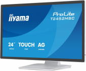 IIYAMA Monitor 24 cale  T2452MSC-W2AG 10PKT,POJ,IPS,HDMI,DP,420cd, biały - T2452MSC-W2AG - Zdjęcie 2