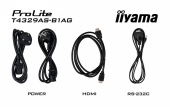 IIYAMA Monitor 43 cale T4329AS-B1AG VA,4K,HDMIx2,USB-C,RJ45,2x10W,WiFi,     Android 14, Signal FailOver, Whiteboard, iiSignage (CMS), iiControl (DMS),   iiS - T4329AS-B1AG - Zdjęcie 5