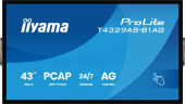 IIYAMA Monitor 43 cale T4329AS-B1AG VA,4K,HDMIx2,USB-C,RJ45,2x10W,WiFi,     Android 14, Signal FailOver, Whiteboard, iiSignage (CMS), iiControl (DMS),   iiS - T4329AS-B1AG - Zdjęcie 8