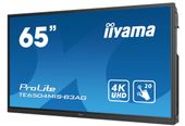 IIYAMA Monitor wielkoformatowy 65 cali TE6504MIS-B3AG INFRARED,4K,IPS,24/7,WiFi,7H,OPS SLOT  - TE6504MIS-B3AG - Zdjęcie 5