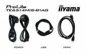 IIYAMA Monitor wielkoformatowy 65 cali TE6514MIS-B1AG INFRARED,50pkt,VA,4K,7H,WiFi,MIC,USB-C  - TE6514MIS-B1AG - Zdjęcie 9
