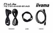 IIYAMA Monitor wielkoformatowy 75 cali TE7514MIS-B1AG INFRARED,50pkt,VA,4K,7H,WiFi,MIC,USB-c  - TE7514MIS-B1AG - Zdjęcie 5