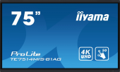 IIYAMA Monitor wielkoformatowy 75 cali TE7514MIS-B1AG INFRARED,50pkt,VA,4K,7H,WiFi,MIC,USB-c  - TE7514MIS-B1AG - Zdjęcie 1