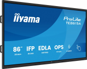 IIYAMA Monitor interaktywny 86 cali TE8615A-B2AG IPS,4K,40pkt,550cd,DeepContrast-IR+,    HDMI x2,DP,USB-C, 2 x 20W, OPS Slot x1, 5xUSB, 2xRJ45,8-Array,EDLA,  - TE8615A-B2AG - Zdjęcie 12