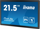 IIYAMA Monitor wielkoformatowy 21.5 cala TF2238MSC-B1 IPS,FHD,DP,HDMI,2x2W,2xUSB,600(cd/m2),  10pkt.7H,IP1X(Front),Pion/Poziom - TF2238MSC-B1 - Zdjęcie 5