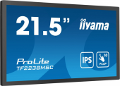 IIYAMA Monitor wielkoformatowy 21.5 cala TF2238MSC-B1 IPS,FHD,DP,HDMI,2x2W,2xUSB,600(cd/m2),  10pkt.7H,IP1X(Front),Pion/Poziom - TF2238MSC-B1 - Zdjęcie 7