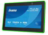IIYAMA Monitor 16 cali TW1625LASC-B3PNR ANDROID 14,FHD,10PKT,450cd,2x2W,    4xUSB, 1xUSB-C,RJ45, MIC, RK3567, 4/32GB, LED lightbar, iiSign2, NFC, 24/7  - TW1625LASC-B3PNR - Zdjęcie 2