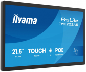 IIYAMA Monitor 21.5 cala ProLite TW2223AS-B3P POJ.10PKT.24/7,ANDROID14, 450 cd/m2,   USB-C, 2x2W, RJ45, 3xUSB, iiSignage - TW2223AS-B3P - Zdjęcie 2