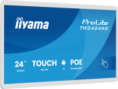 IIYAMA Monitor 24 cale TW2424AS-W3P POJ.10PKT.24/7,ANDROID14, IPS, USB-C,   2x5W, RJ45,dubbele microfoon, antireflectiecoating, PoE, iiSignage2, WHITE - TW2424AS-W3P - Zdjęcie 10