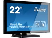 IIYAMA Monitor 21.5 cala T2236MSC-B2AG AMVA/10P/HDMI/DVI/VGA/USB/2x2W/AG - ULIIY022I36B2AG - Zdjęcie 4