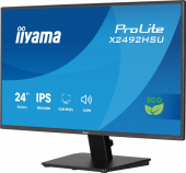 IIYAMA Monitor 24 cale X2492HSU-B1 IPS,FHD,HDMI,DP,120Hz,300cd,4ms,USB HUBx2cienkie ramki, 1500:1, ErP B - X2492HSU-B1 - Zdjęcie 6