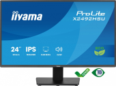 IIYAMA Monitor 24 cale X2492HSU-B1 IPS,FHD,HDMI,DP,120Hz,300cd,4ms,USB HUBx2cienkie ramki, 1500:1, ErP B - X2492HSU-B1 - Zdjęcie 10