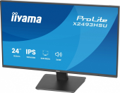 IIYAMA Monitor 24 cale X2493HSU-B1 IPS,FHD,HDMI,DP,120Hz, 1500:1, 2xUSB,    350cd, cienka ramka z 4 stron  - X2493HSU-B1 - Zdjęcie 2