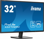 IIYAMA Monitor 32 cale X3270QSU-B1 IPS,WQHD,HDMI,DP,100Hz,250cd,3ms,2x2W,   3xUSB(3.2),FlickerFree,VESA  - X3270QSU-B1 - Zdjęcie 8
