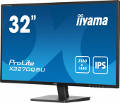 IIYAMA Monitor 32 cale X3270QSU-B1 IPS,WQHD,HDMI,DP,100Hz,250cd,3ms,2x2W,   3xUSB(3.2),FlickerFree,VESA  - X3270QSU-B1 - Zdjęcie 10