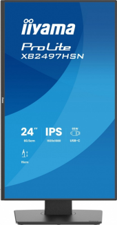IIYAMA Monitor 24 cale XB2497HSN-B1 IPS, USB-C Dock,HDMI, DP, RJ45  - XB2497HSN-B1 - Zdjęcie 12