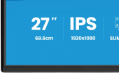 IIYAMA Monitor 27 cali XB2792HSU-B1 IPS,FHD,HDMI,DP,120Hz,350cd,4ms,        cienkie ramki, 1500:1, ErP B, USB HUBx2 - XB2792HSU-B1 - Zdjęcie 3