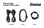 IIYAMA Monitor 27 cali XB2792HSU-B1 IPS,FHD,HDMI,DP,120Hz,350cd,4ms,        cienkie ramki, 1500:1, ErP B, USB HUBx2 - XB2792HSU-B1 - Zdjęcie 6