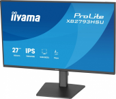 IIYAMA Monitor 27 cali XB2793HSU-B1 IPS, HDMI, DP, 2x2W, 2xUSB, 350cd, 1500:1, HAS 150/PIVOT - XB2793HSU-B1 - Zdjęcie 2
