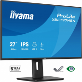 IIYAMA Monitor 27 cali XB2797HSN-B1 IPS,FHD,HAS150 ,350cd,1ms                HDMI, DP,USB-C DOCK 65W, 4xUSB HUB, RJ45 - XB2797HSN-B1 - Zdjęcie 9