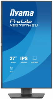 IIYAMA Monitor ProLite 27 cali XB2797HSU-B1 IPS,FHD,HDMI,DP,120Hz,2xUSBv3.2,        2xUSB-C, 350 CD, 2x2W, HAS 150/PIVOT - XB2797HSU-B1 - Zdjęcie 6