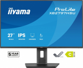 IIYAMA Monitor ProLite 27 cali XB2797HSU-B1 IPS,FHD,HDMI,DP,120Hz,2xUSBv3.2,        2xUSB-C, 350 CD, 2x2W, HAS 150/PIVOT - XB2797HSU-B1 - Zdjęcie 7