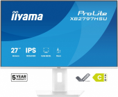 IIYAMA Monitor 27 cali XB2797HSU-W1 IPS, FHD, HDMI, DP, 120Hz, 2xUSBv3.2, 2xUSB-C, 350 CD, x2W, HAS 150/PIVOT, Biały - XB2797HSU-W1 - Zdjęcie 12
