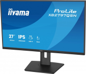 IIYAMA Monitor 27 cali XB2797QSN-B1 IPS/3.7 megapixel QHD, HAS150/ 350cd/1ms/HDMI/Displayport, USBC DOCK 65W, 4USB HUB, RJ45 - XB2797QSN-B1 - Zdjęcie 7