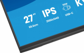 IIYAMA Monitor  27 cali XB2797QSNP-B1 IPS,QHD,USB-c Dock 96W,HDMI, 350cd,1ms, DP, DisplayPort x1 (Daisy Chain MST max. 2560 x1440), USB HUB x4, RJ45 - XB2797QSNP-B1 - Zdjęcie 4