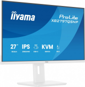 IIYAMA Monitor  27 cali XB2797QSNP-W1 IPS,QHD,USB-c Dock 96W,HDMI, 350cd,1ms, DP, DisplayPort x1 (Daisy Chain MST max. 2560 x1440), USB HUB x4, RJ45 - XB2797QSNP-W1 - Zdjęcie 8