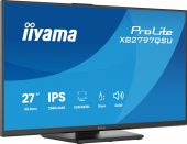 IIYAMA Monitor ProLite  27 cali XB2797QSU-B1 IPS,QHD,2xHDMI,DP,350cd,75Hz,1000:1,     USB HUB,x4 ((2x Type-A v.3.2 Gen 1 (5Gbps, 4.5W) 2x Type-C (5Gbps, 5W)) - XB2797QSU-B1 - Zdjęcie 6