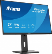 IIYAMA Monitor ProLite  27 cali XB2797QSU-B1 IPS,QHD,2xHDMI,DP,350cd,75Hz,1000:1,     USB HUB,x4 ((2x Type-A v.3.2 Gen 1 (5Gbps, 4.5W) 2x Type-C (5Gbps, 5W)) - XB2797QSU-B1 - Zdjęcie 7