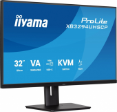 IIYAMA Monitor 31,5 cala XB3294UHSCP-B1.4K,VA,2xHDMI,DP,USB-C dock 95W, PIP,RJ45, 400cd, 2ms, 4xUSB, KVM,Sync,2x5W, HAS (150) PIVOT, - XB3294UHSCP-B1 - Zdjęcie 7