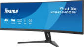 IIYAMA Monitor ProLite 44.5 cala XCB4594DQSU-B1 ,VA,DQHD,2xDP,2xHDMI,1500R,32:9,      450 cd/m2,  3000:1, USB HUB x4 (2x Type-A, 2x Type-C), 2 x 3W - XCB4594DQSU-B1 - Zdjęcie 4