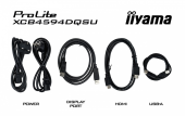 IIYAMA Monitor ProLite 44.5 cala XCB4594DQSU-B1 ,VA,DQHD,2xDP,2xHDMI,1500R,32:9,      450 cd/m2,  3000:1, USB HUB x4 (2x Type-A, 2x Type-C), 2 x 3W - XCB4594DQSU-B1 - Zdjęcie 8