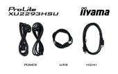 IIYAMA Monitor 22 cale XU2293HSU-B7,IPS,100Hz,FHD,HDMI,DP,300cd  - XU2293HSU-B7 - Zdjęcie 4