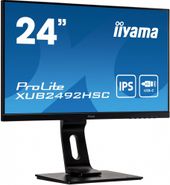 IIYAMA Monitor 24 cale XUB2492HSC-B IPS, FHD, USB-C, HDMI, DP, USB3.0 - XUB2492HSC-B1 - Zdjęcie 7