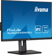 IIYAMA Monitor 24.1 cala XUB2495WSU-B5 IPS,16:10,HAS(150mm),4xUSB  - XUB2495WSU-B5 - Zdjęcie 4